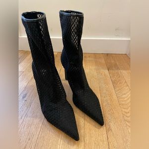 Zara mesh boots